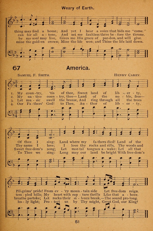 Lutheran Hymnal for the Sunday School page 51