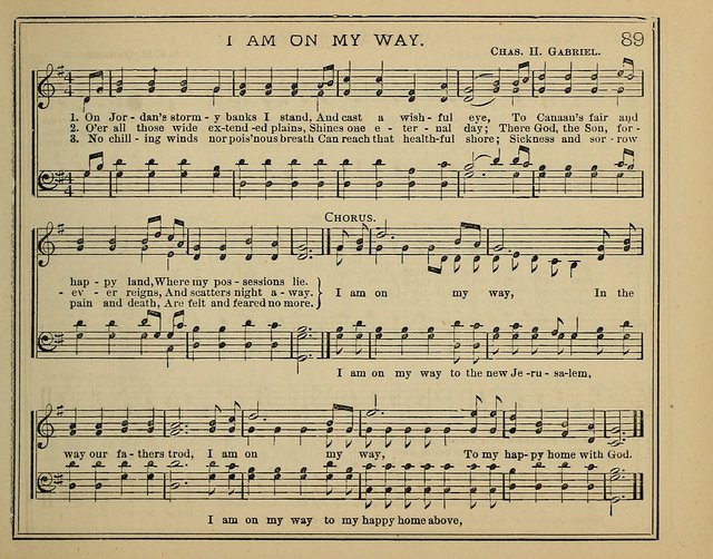 Light and Life: a collection of new hymns and tunes for sunday schools, prayer meetings, praise meetings and revival meetings page 89