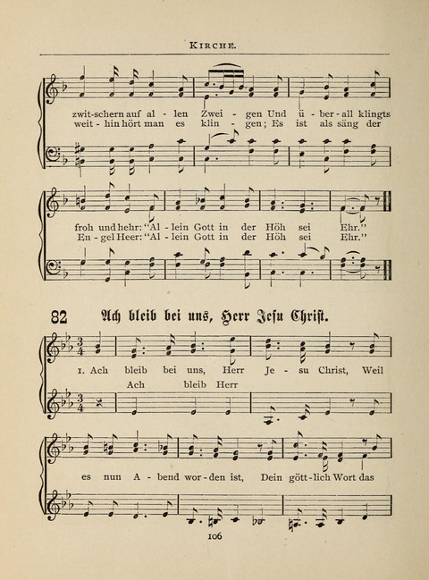 Liederlust: Altes und Neues für Muntere Sänger in Kirche, Schule und Haus page 106