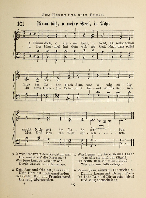 Liederlust: Altes und Neues für Muntere Sänger in Kirche, Schule und Haus page 127