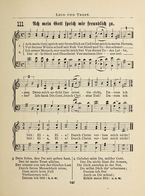 Liederlust: Altes und Neues für Muntere Sänger in Kirche, Schule und Haus page 141