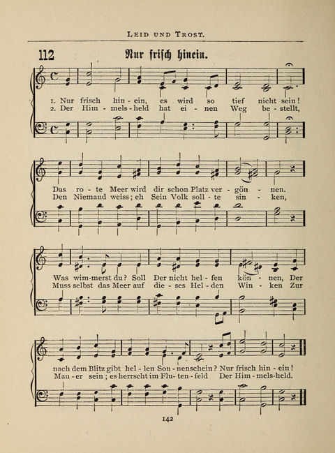 Liederlust: Altes und Neues für Muntere Sänger in Kirche, Schule und Haus page 142