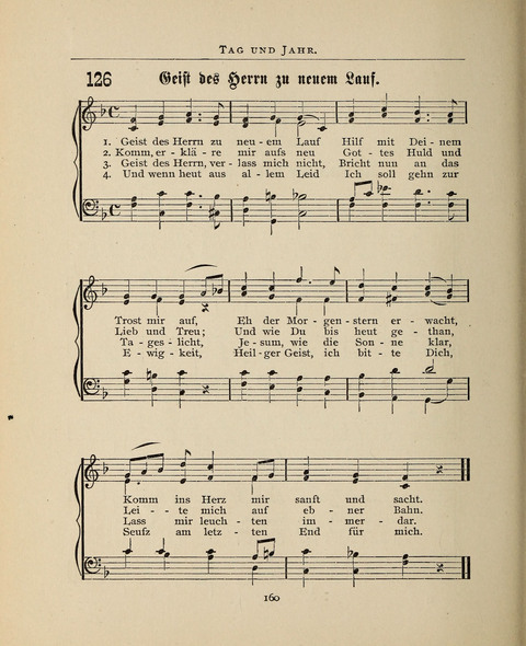 Liederlust: Altes und Neues für Muntere Sänger in Kirche, Schule und Haus page 160