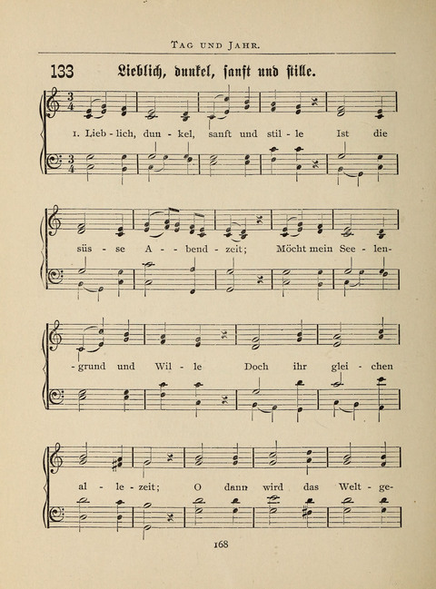 Liederlust: Altes und Neues für Muntere Sänger in Kirche, Schule und Haus page 168