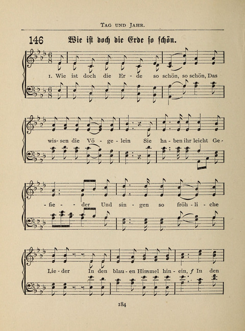 Liederlust: Altes und Neues für Muntere Sänger in Kirche, Schule und Haus page 184