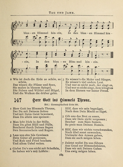 Liederlust: Altes und Neues für Muntere Sänger in Kirche, Schule und Haus page 185