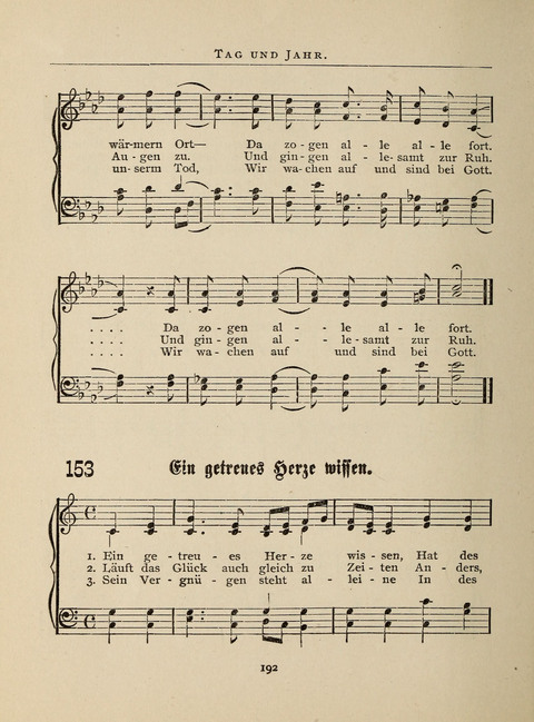 Liederlust: Altes und Neues für Muntere Sänger in Kirche, Schule und Haus page 192