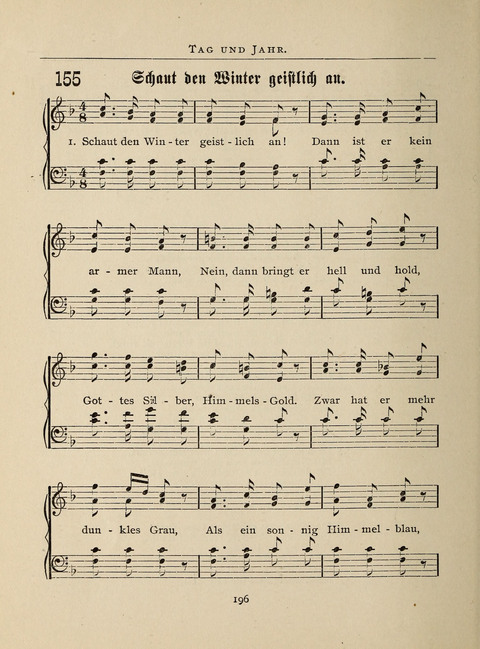 Liederlust: Altes und Neues für Muntere Sänger in Kirche, Schule und Haus page 196