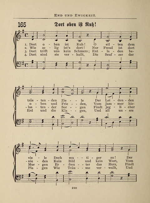 Liederlust: Altes und Neues für Muntere Sänger in Kirche, Schule und Haus page 210
