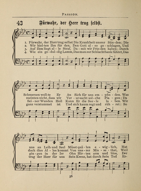 Liederlust: Altes und Neues für Muntere Sänger in Kirche, Schule und Haus page 56