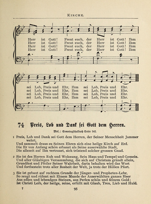 Liederlust: Altes und Neues für Muntere Sänger in Kirche, Schule und Haus page 95