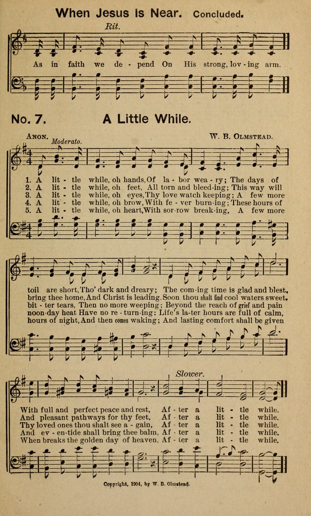 Light and Life Songs: adapted especially to sunday schools, prayer meetings and other social services page 7