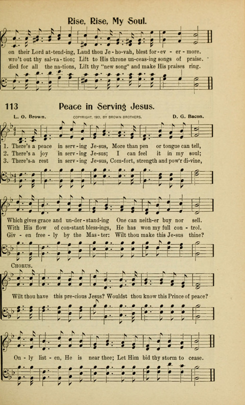 Light and Life Songs No. 2 page 113