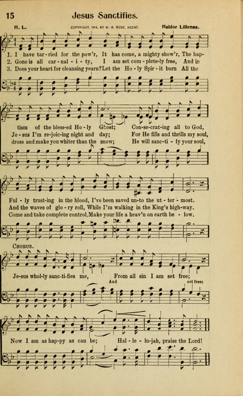 Light and Life Songs No. 2 page 15