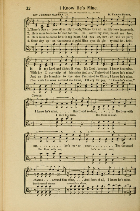 Light and Life Songs No. 2 page 32