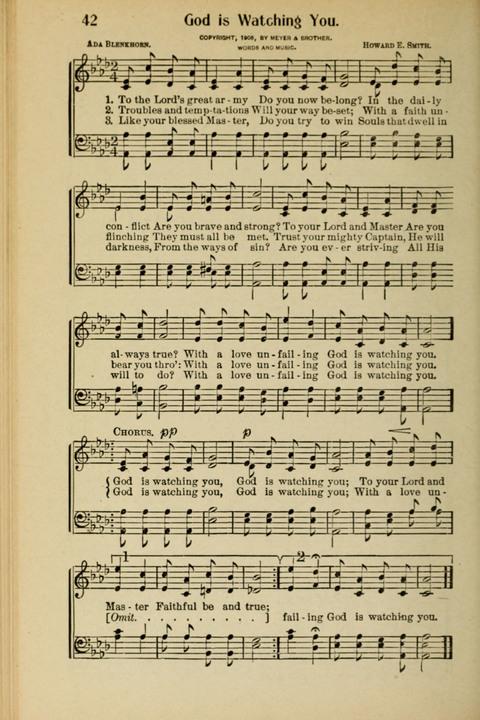 Light and Life Songs No. 2 page 42