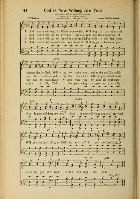 Light and Life Songs No. 2 page 44