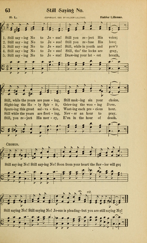 Light and Life Songs No. 2 page 63
