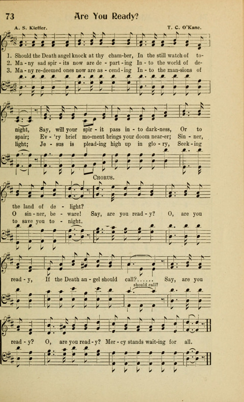 Light and Life Songs No. 2 page 73