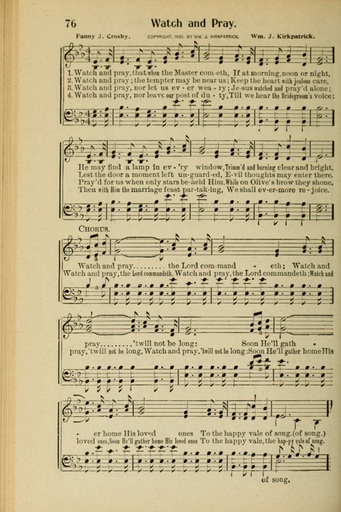 Light and Life Songs No. 2 page 76