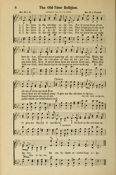 Light and Life Songs No. 2 page 8