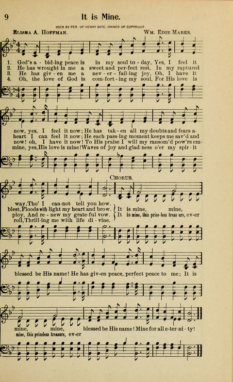 Light and Life Songs No. 2 page 9