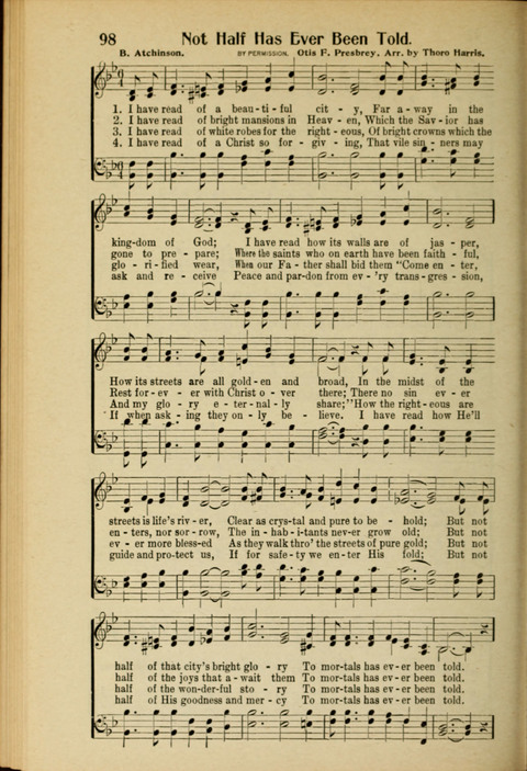 Light and Life Songs No. 2 page 98