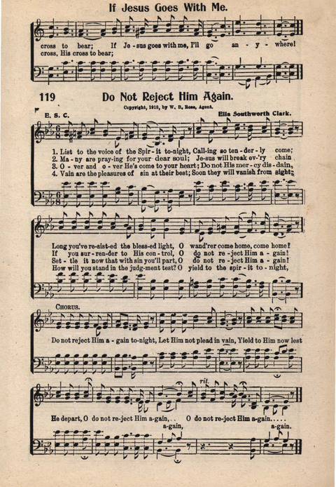 Light and Life Songs No. 3 page 119