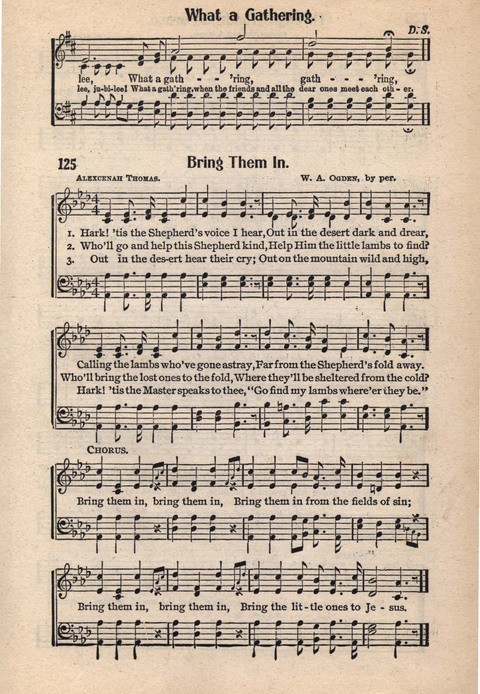 Light and Life Songs No. 3 page 125