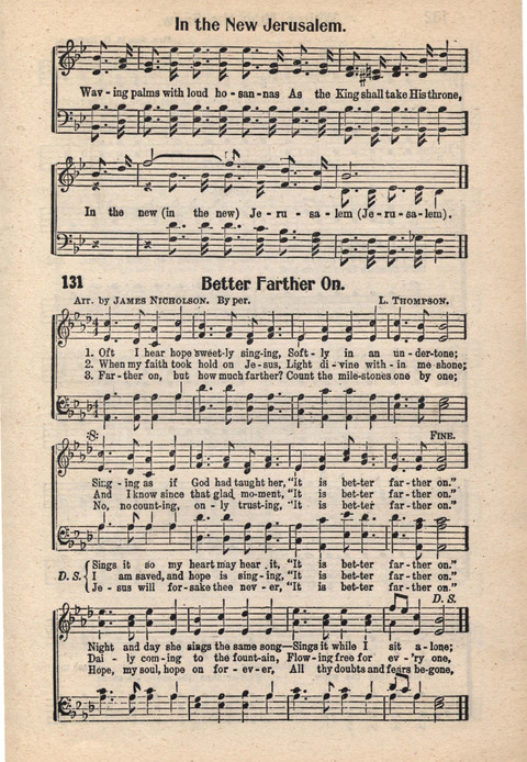 Light and Life Songs No. 3 page 131