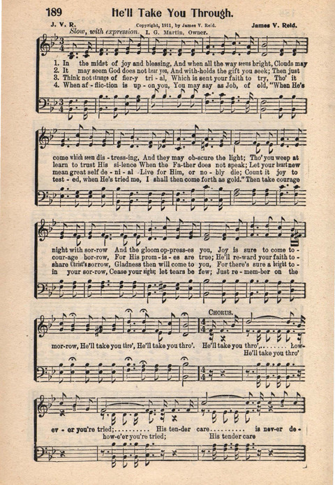 Light and Life Songs No. 3 page 174