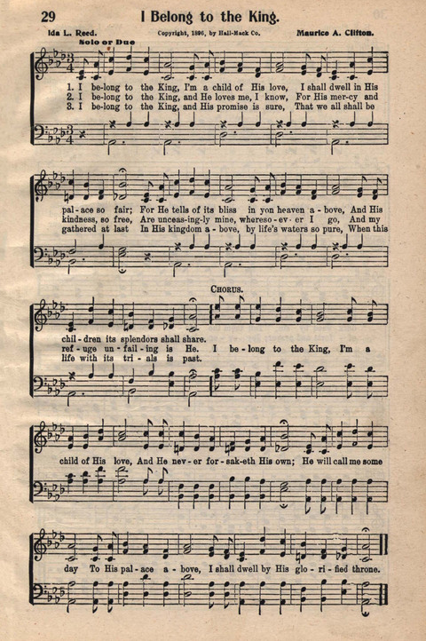 Light and Life Songs No. 3 page 29