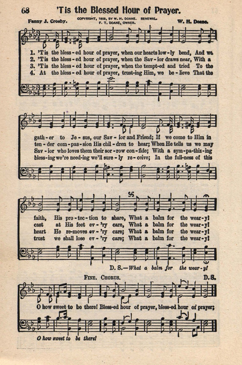 Light and Life Songs No. 3 page 68