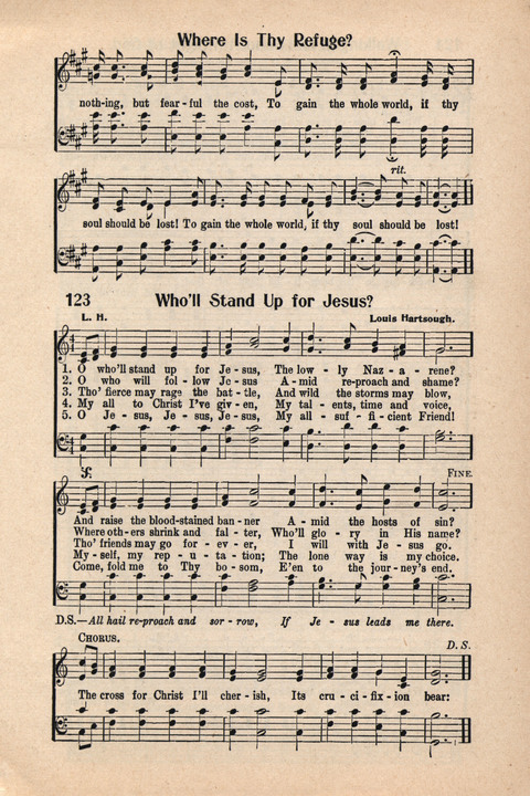 Light and Life Songs No. 4 page 123