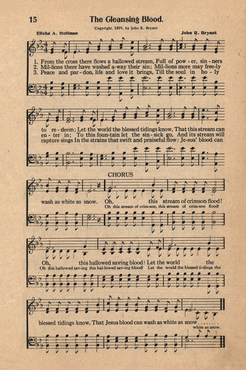 Light and Life Songs No. 4 page 15