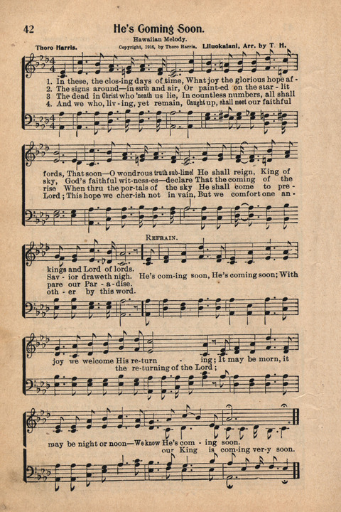 Light and Life Songs No. 4 page 42
