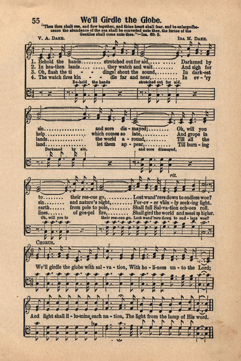 Light and Life Songs No. 4 page 55