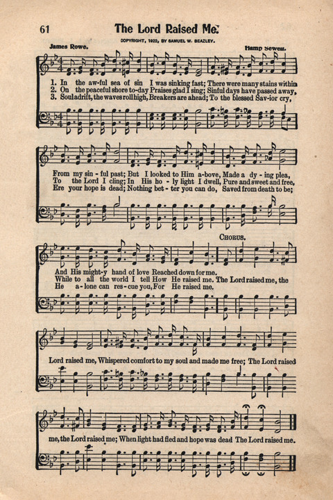 Light and Life Songs No. 4 page 61