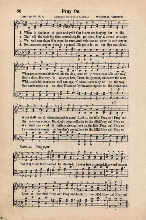 Light and Life Songs No. 4 page 86