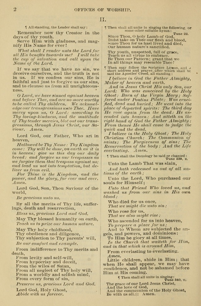 The Liturgy and the Offices of Worship and Hymns of the American Province of the Unitas Fratrum, or the Moravian Church page 154