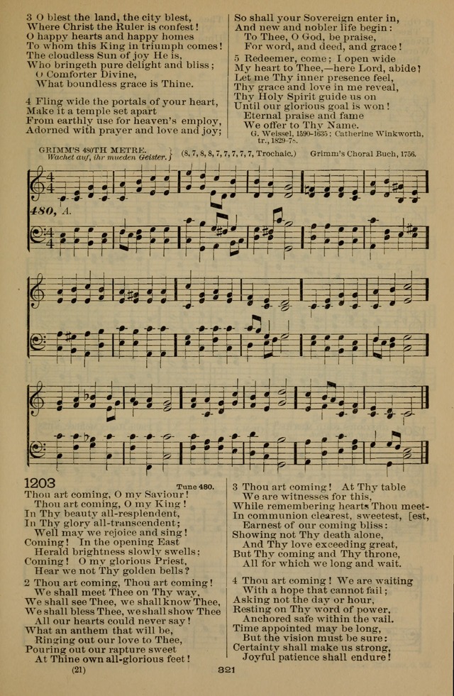 The Liturgy and the Offices of Worship and Hymns of the American Province of the Unitas Fratrum, or the Moravian Church page 505
