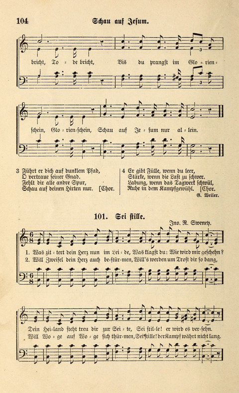 Liederlust und Psalter page 104