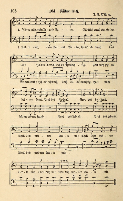 Liederlust und Psalter page 108