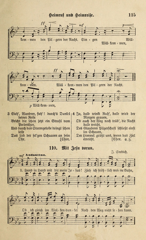 Liederlust und Psalter page 115