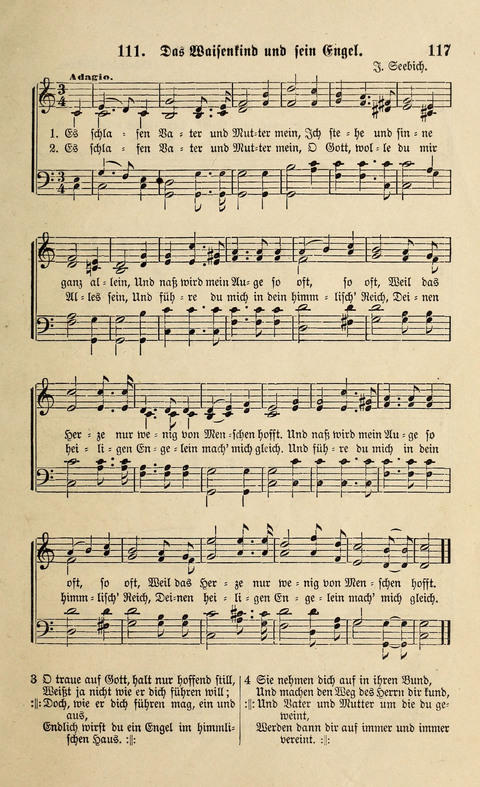 Liederlust und Psalter page 117
