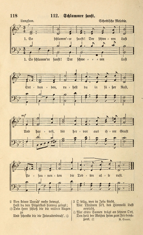 Liederlust und Psalter page 118