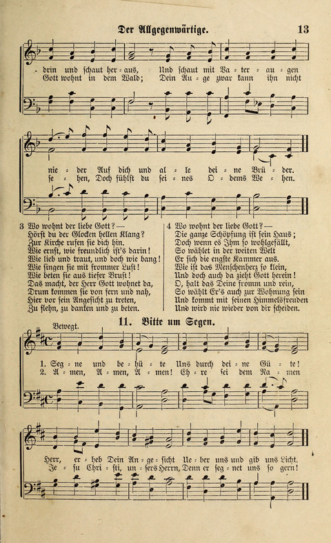 Liederlust und Psalter page 13