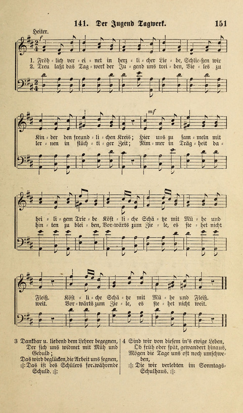 Liederlust und Psalter page 151