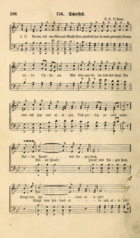 Liederlust und Psalter page 166