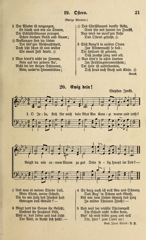 Liederlust und Psalter page 21